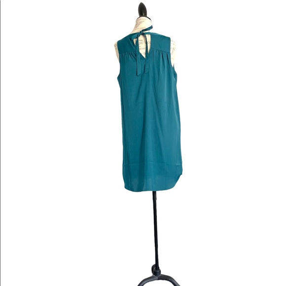 Old Navy sleeveless mini dress dark turquoise color size M - Picture 3 of 7